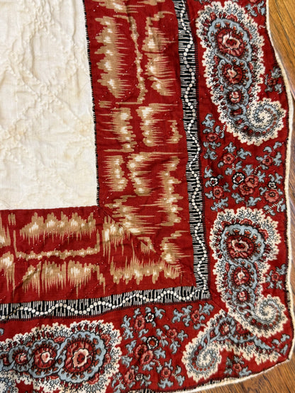 Lost Ships Early Quilt with Stunning Border