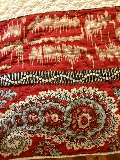 Lost Ships Early Quilt with Stunning Border