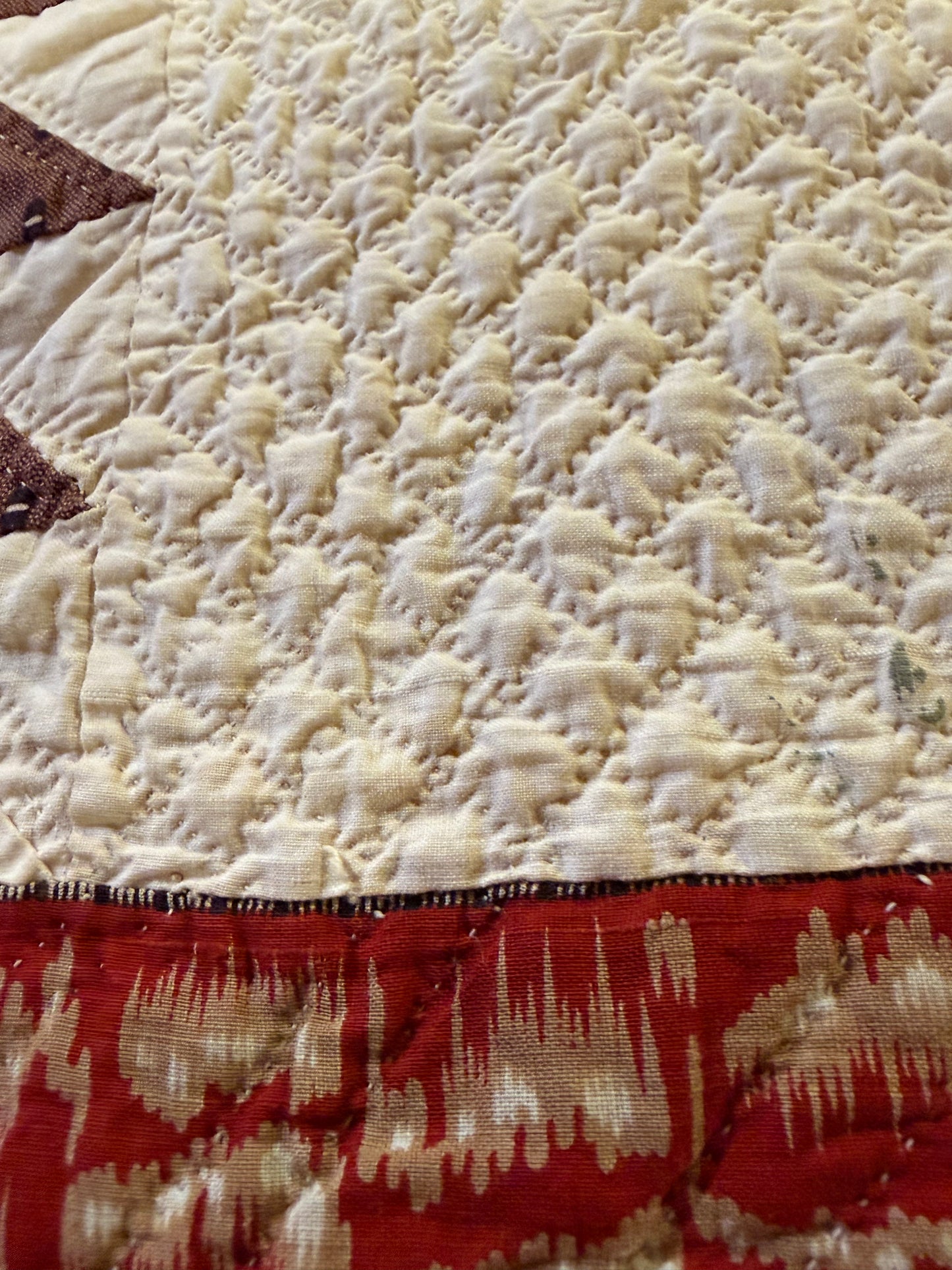 Lost Ships Early Quilt with Stunning Border