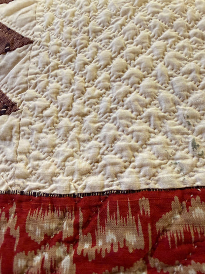 Lost Ships Early Quilt with Stunning Border