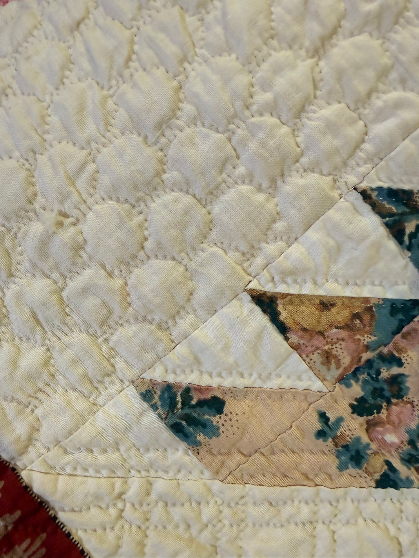 Lost Ships Early Quilt with Stunning Border