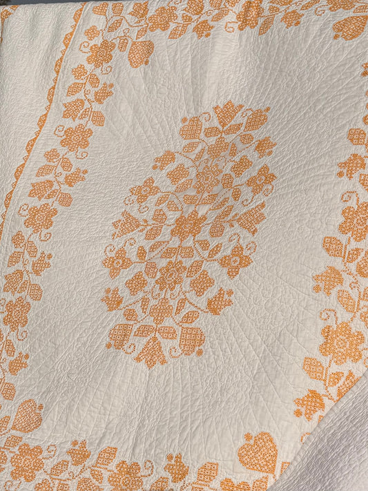 Colonial Chintz Medallion Quilt