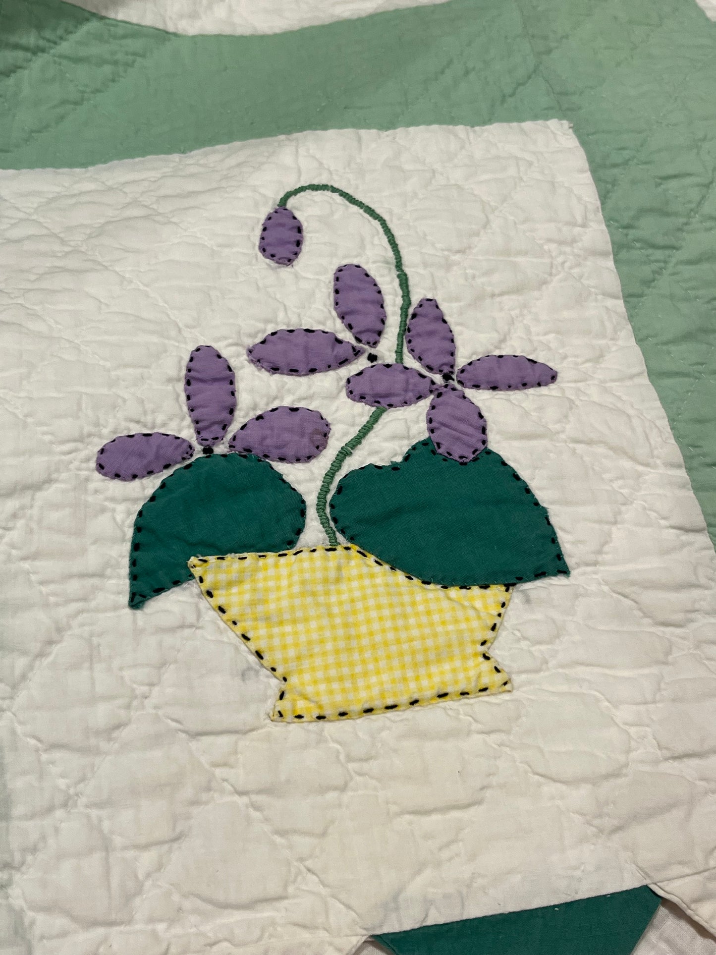 Flower Basket Sampler Quilt