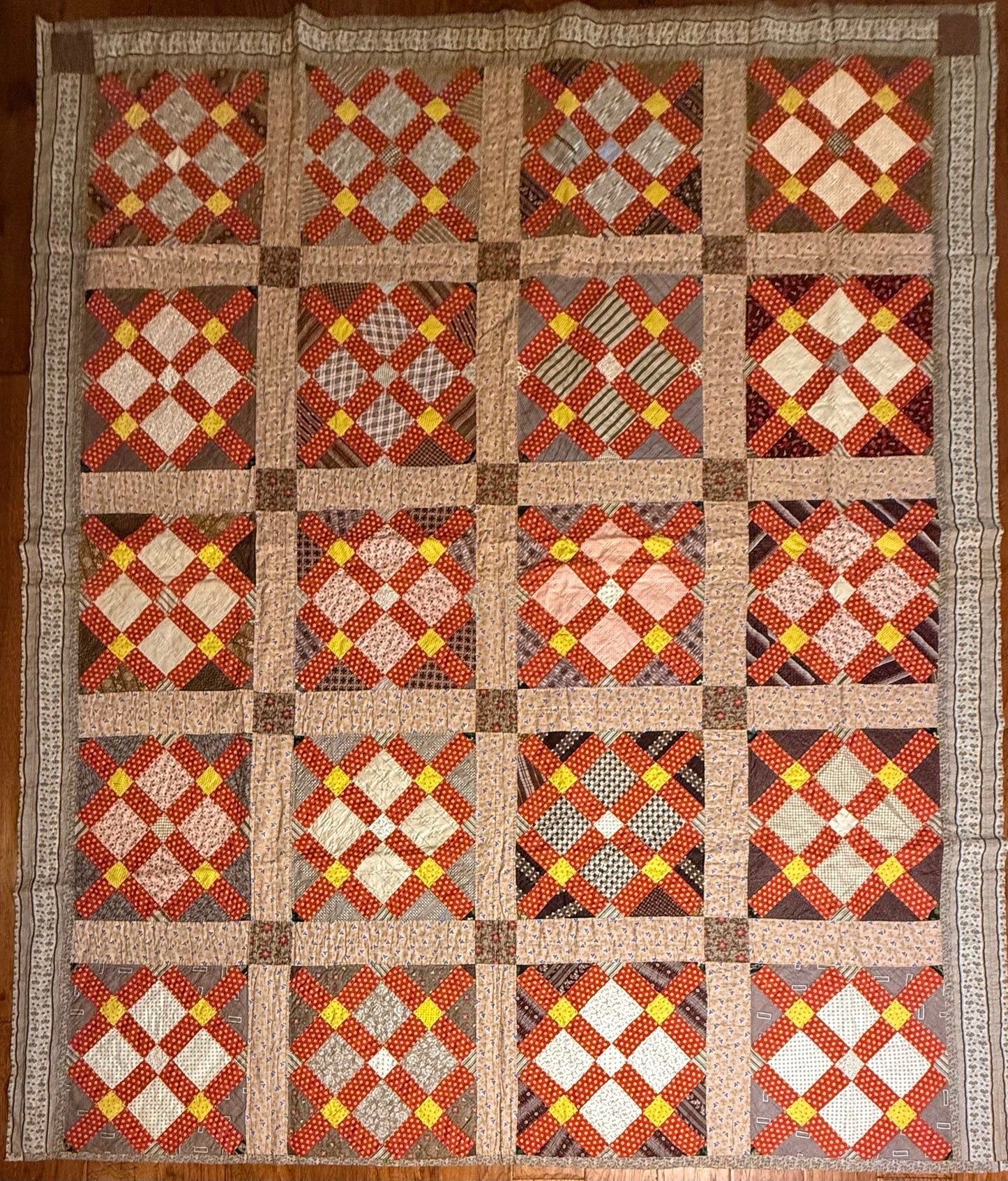 Washington Sidewalk Antique Quilt