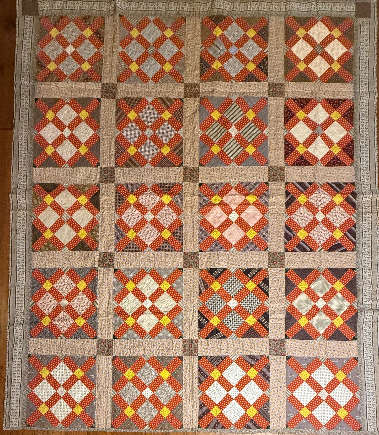 Washington Sidewalk Antique Quilt