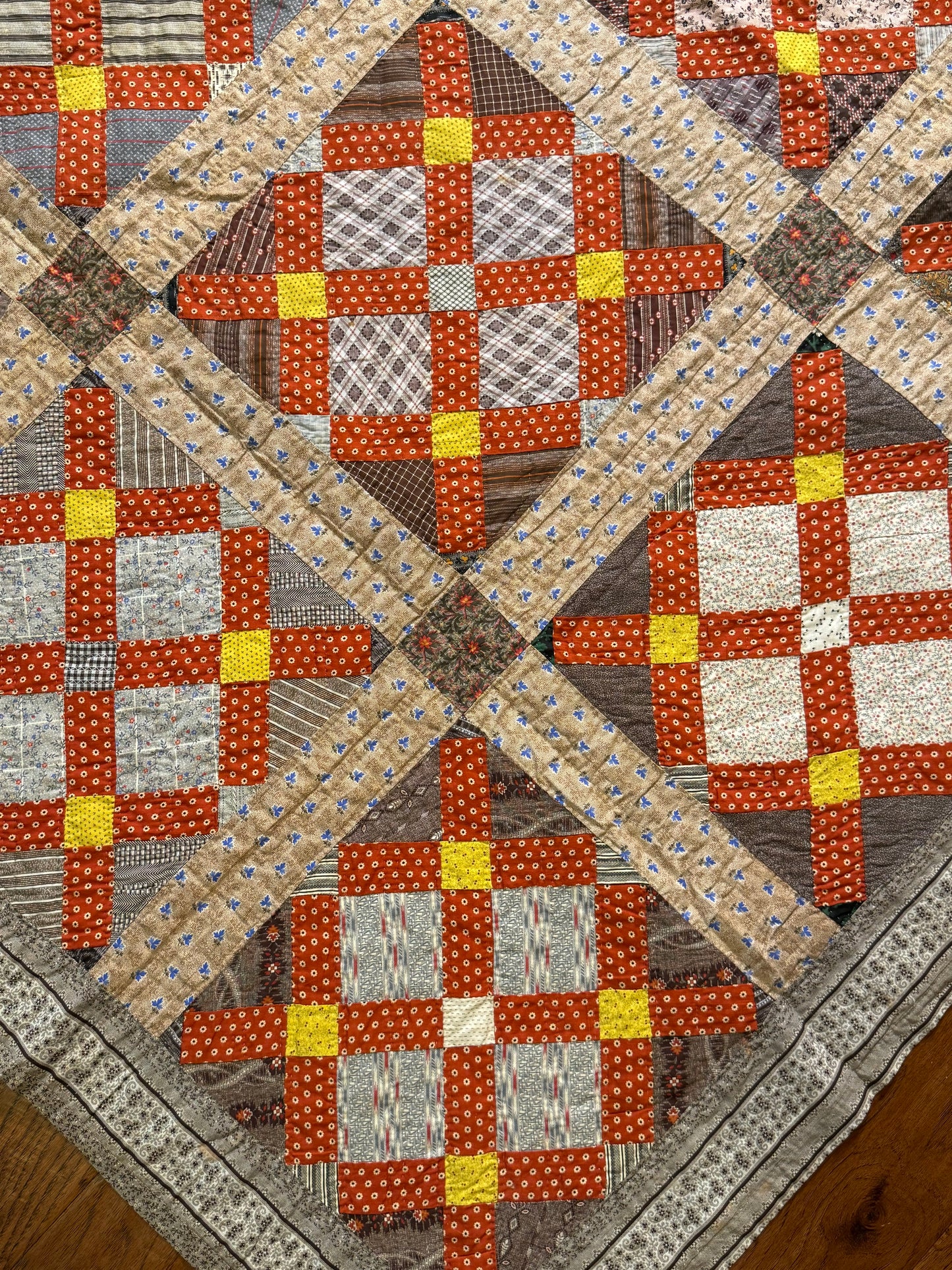 Washington Sidewalk Antique Quilt