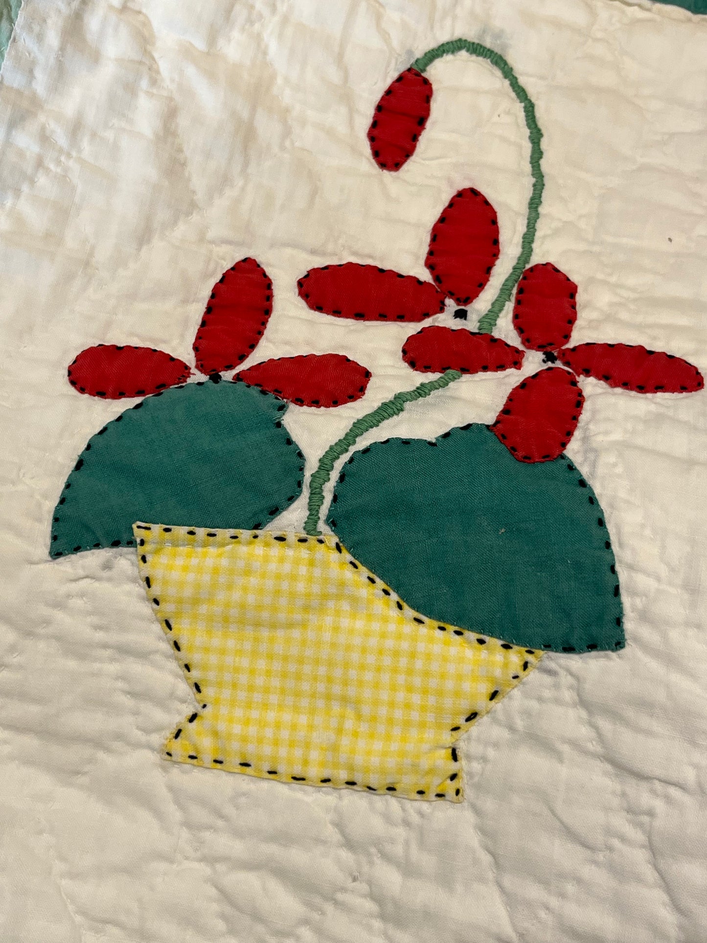 Flower Basket Sampler Quilt