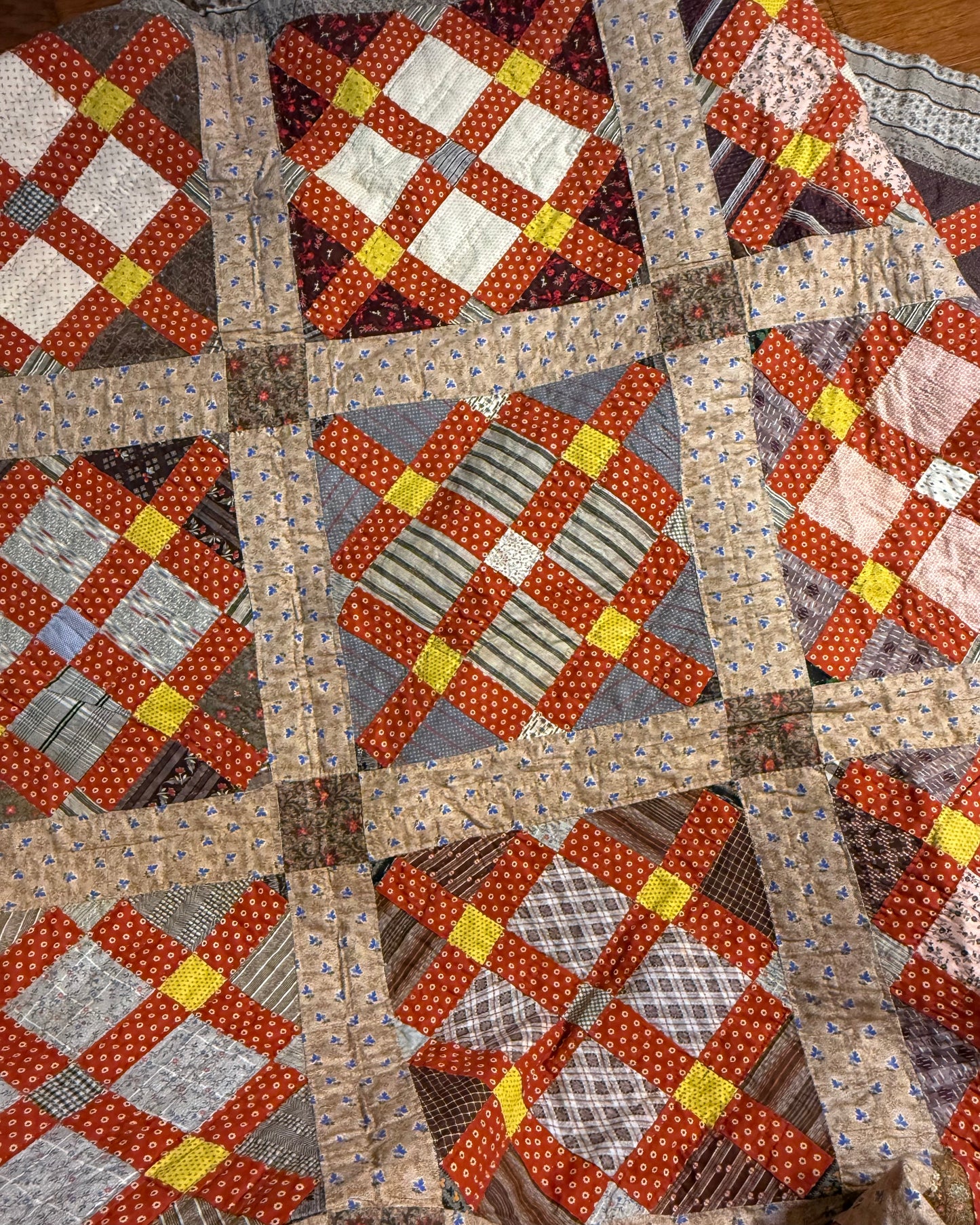 Washington Sidewalk Antique Quilt