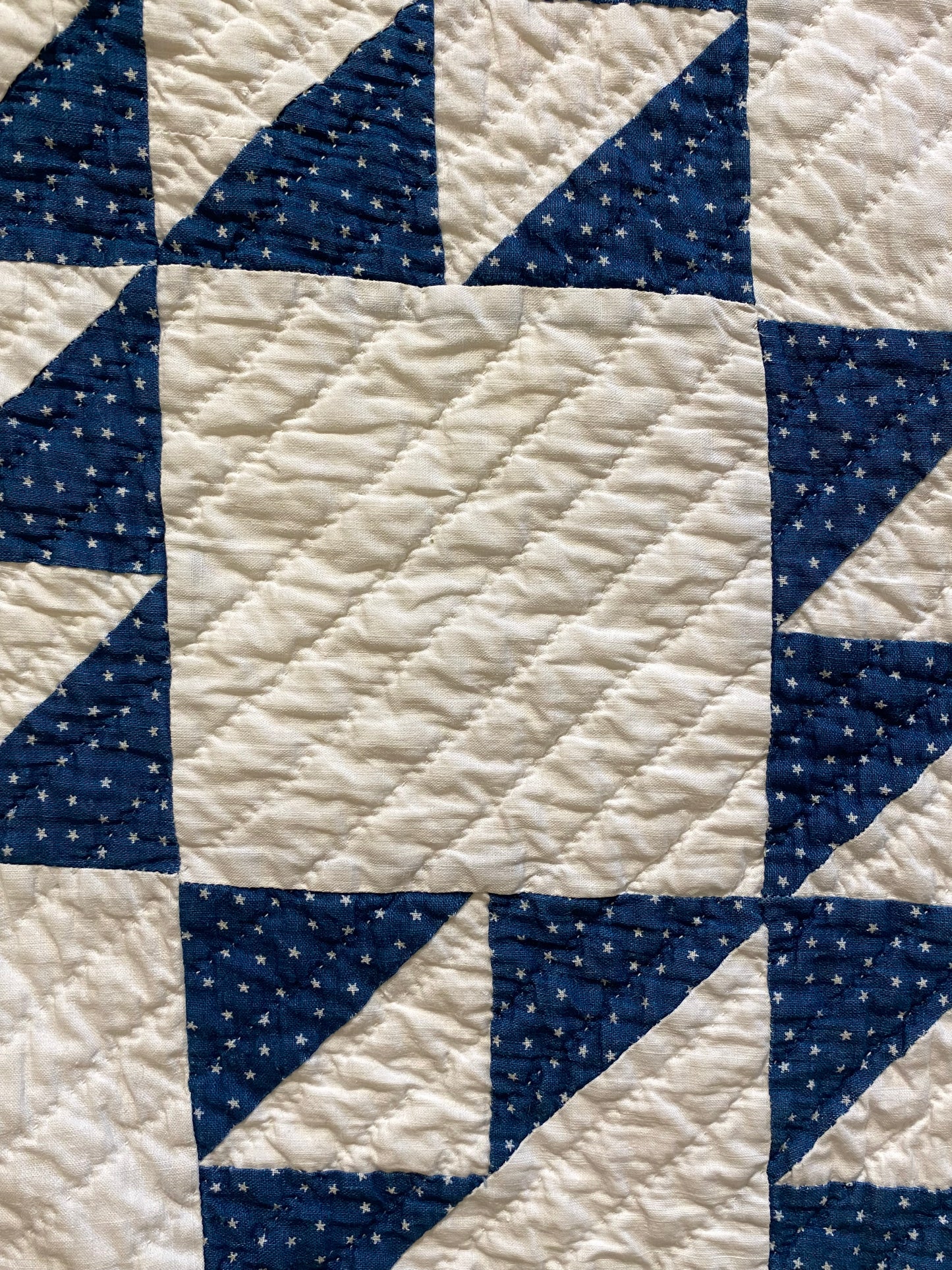 Indigo The Harrison Quilt. SOLD