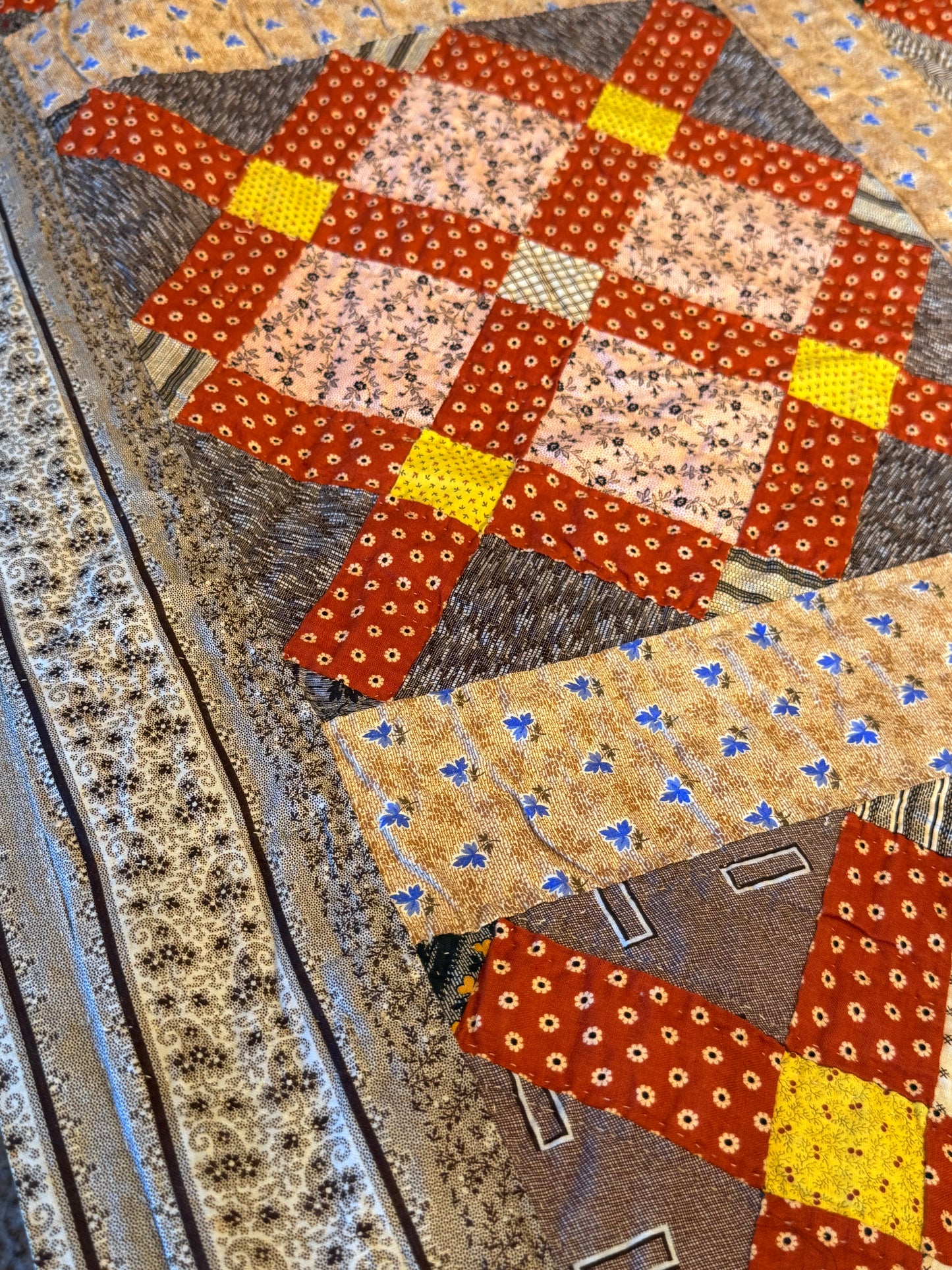 Washington Sidewalk Antique Quilt