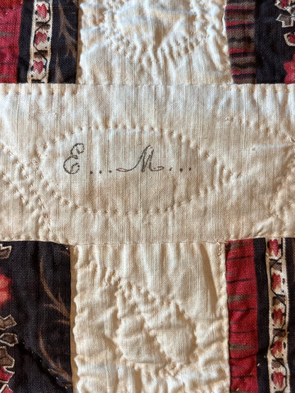 Early 1853 New York Signature Album Quilt