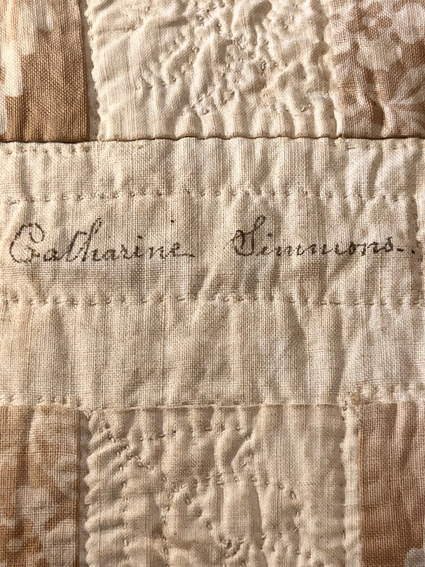 Early 1853 New York Signature Album Quilt