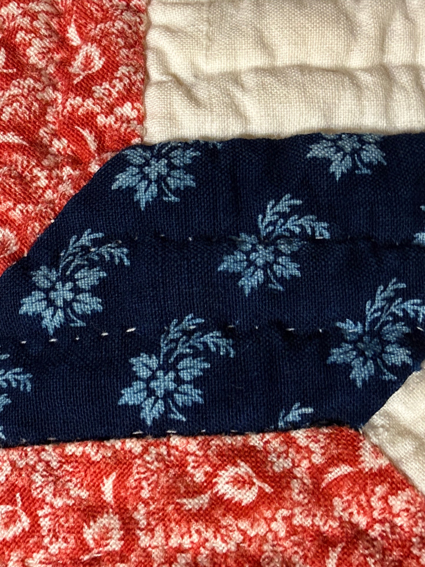 Early Circa 1840’s Incredible Variable Stars Quilt