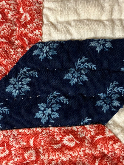 Early Circa 1840’s Incredible Variable Stars Quilt