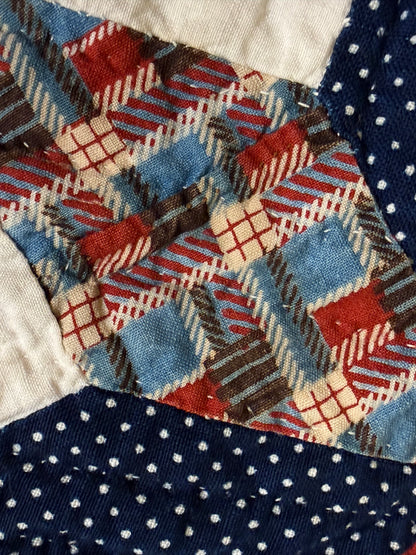 Early Circa 1840’s Incredible Variable Stars Quilt