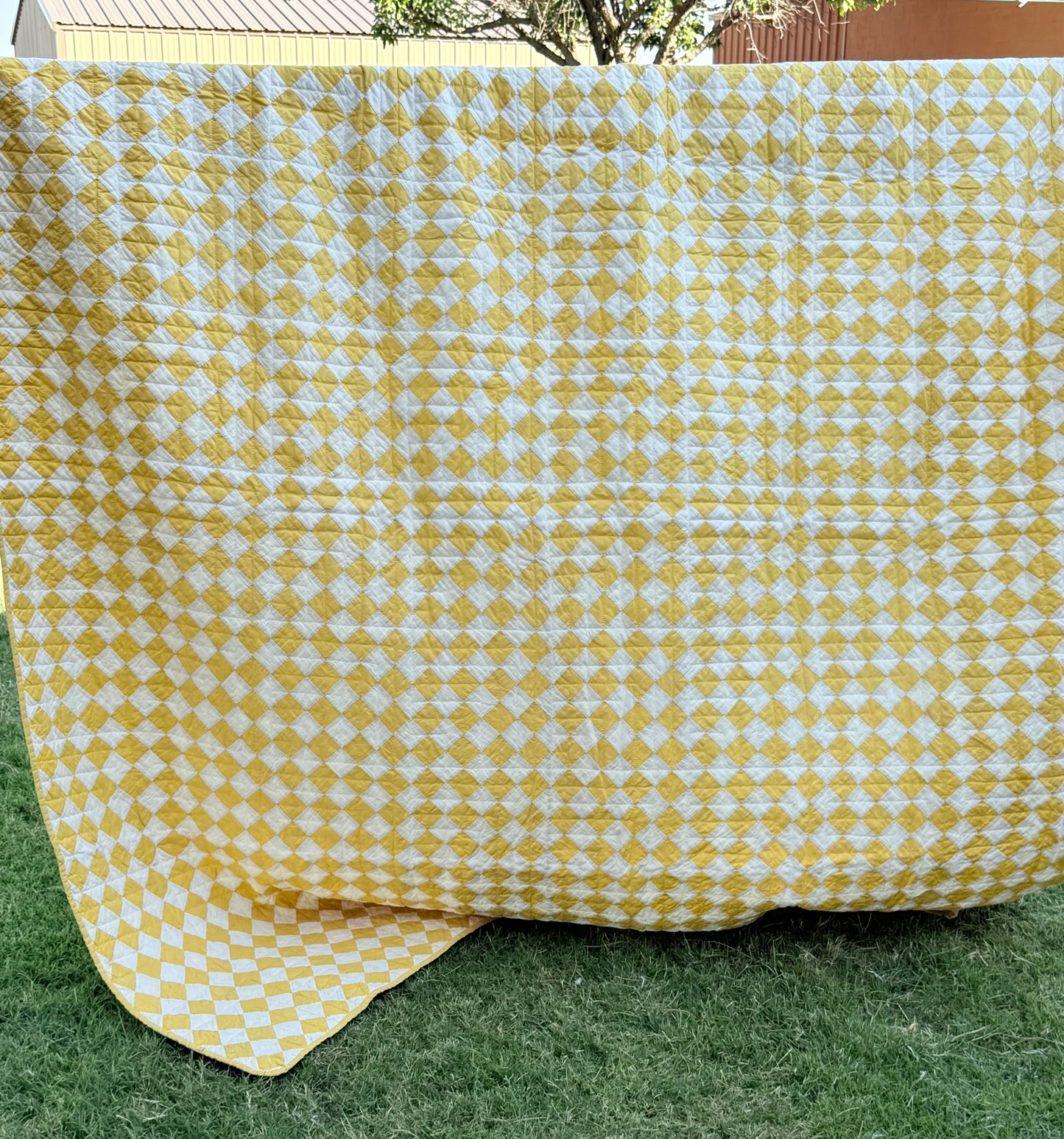 One Patch Patchwork Quilt