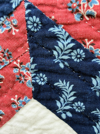 Early Circa 1840’s Incredible Variable Stars Quilt