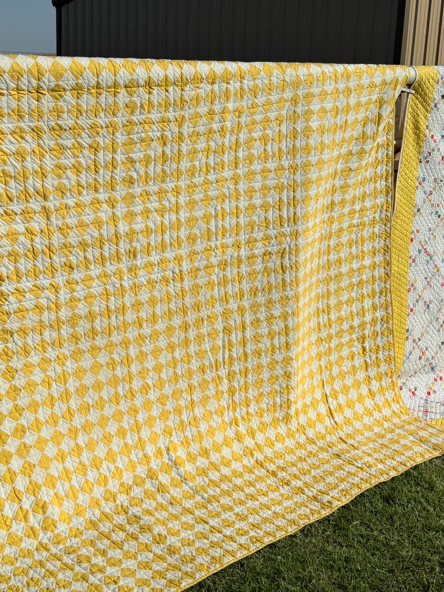 One Patch Patchwork Quilt