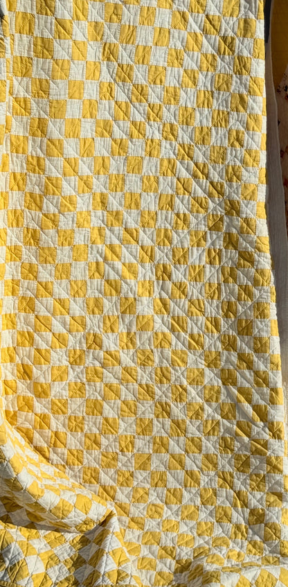 One Patch Patchwork Quilt