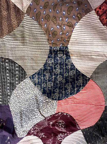 Antique Double Ax Head Quilt Top