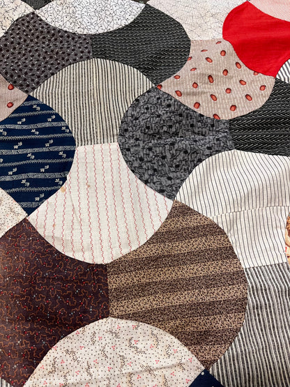 Antique Double Ax Head Quilt Top