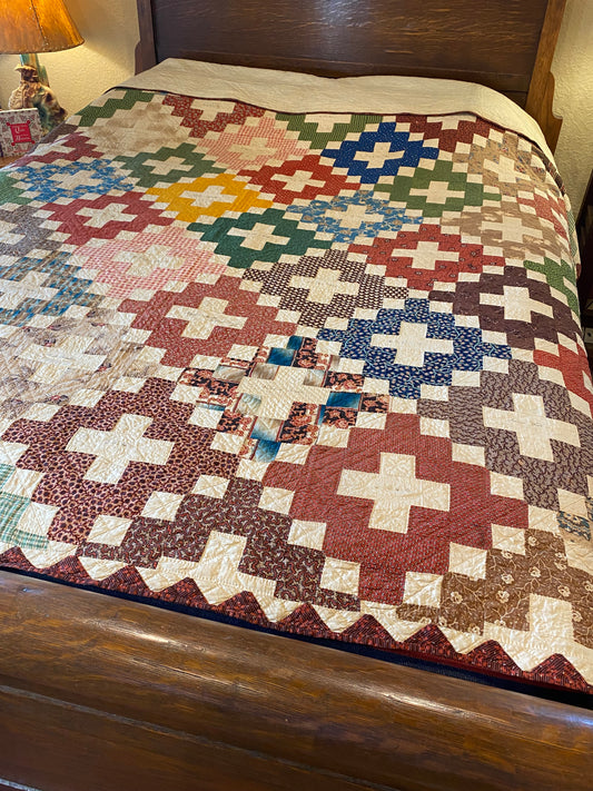 Early 1853 New York Signature Album Quilt