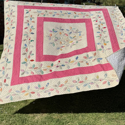 Autumn Leaves Appliqué Quilt