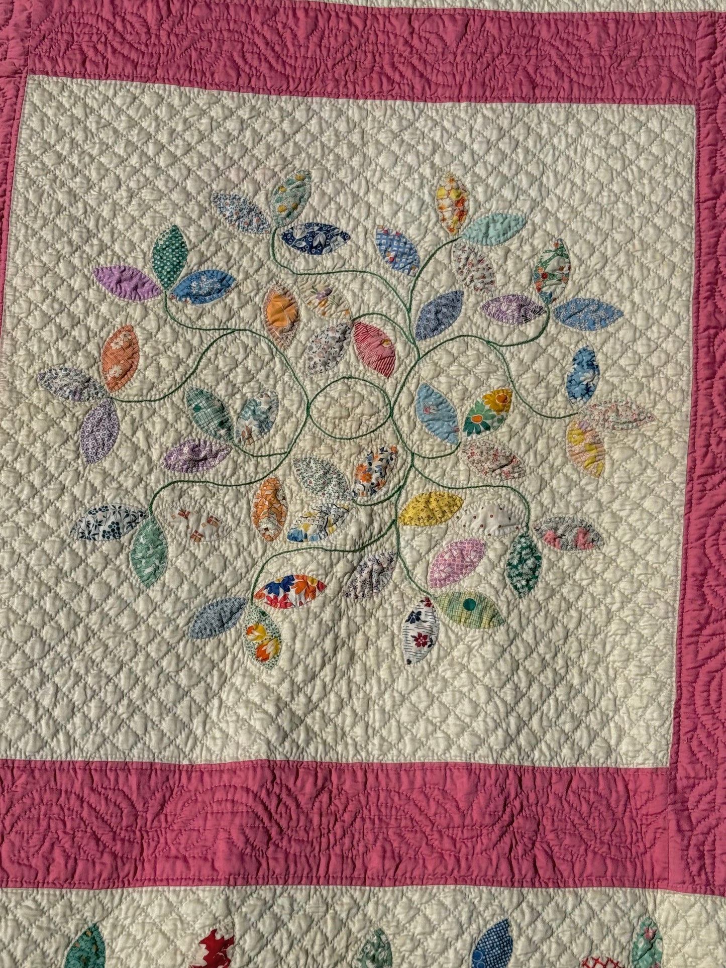 Autumn Leaves Appliqué Quilt