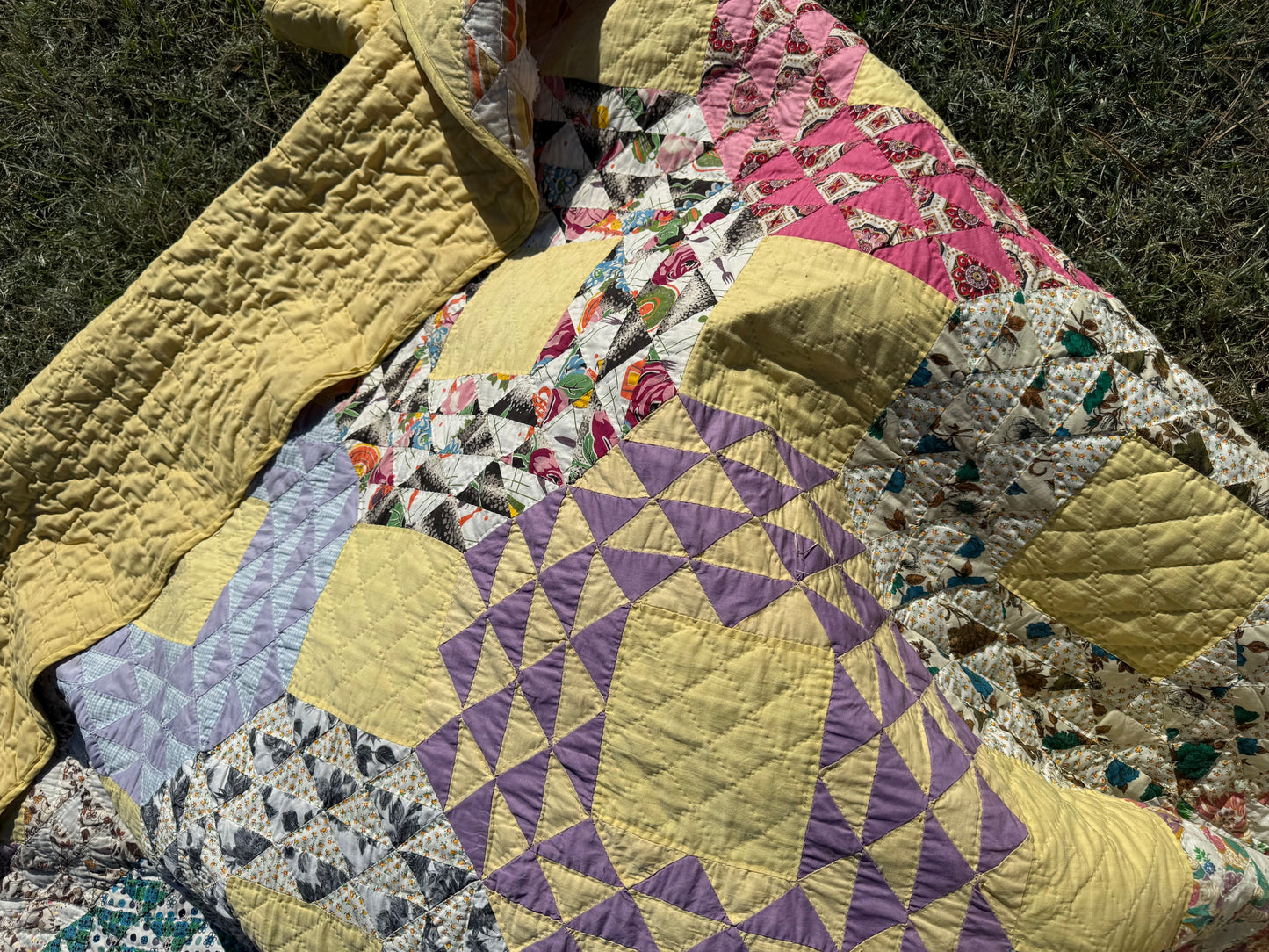 Scrappy Ocean Waves Quilt