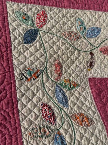 Autumn Leaves Appliqué Quilt