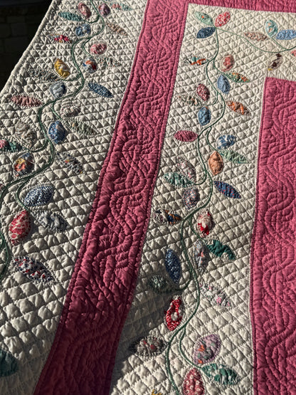 Autumn Leaves Appliqué Quilt