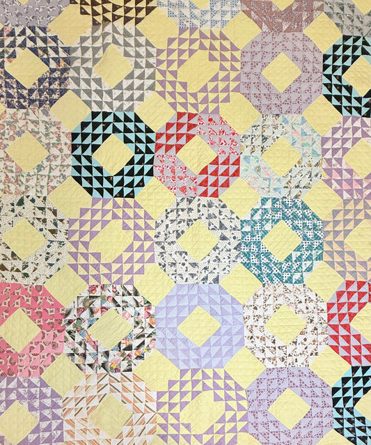 Scrappy Ocean Waves Quilt