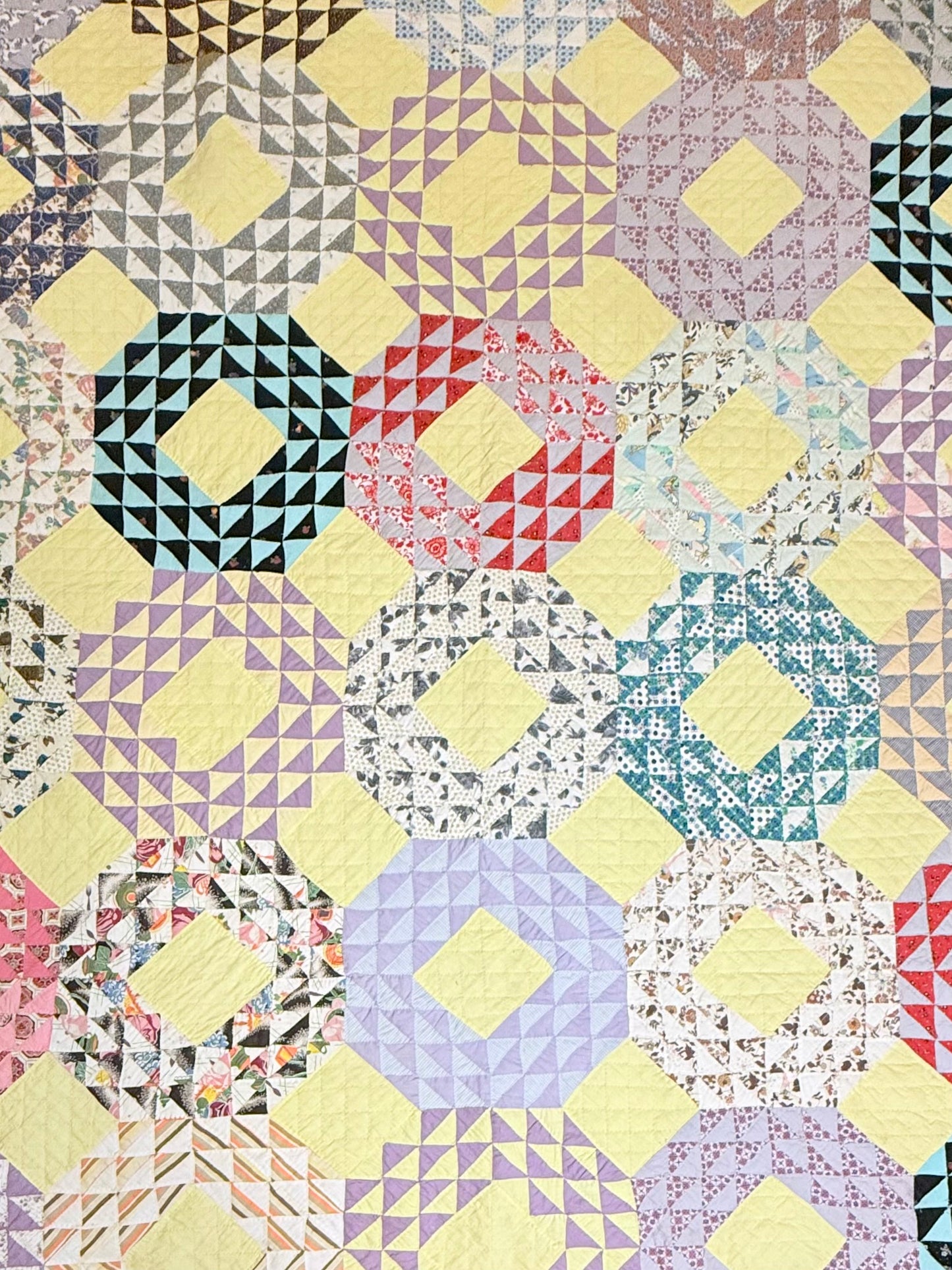 Scrappy Ocean Waves Quilt
