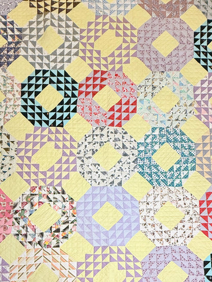 Scrappy Ocean Waves Quilt