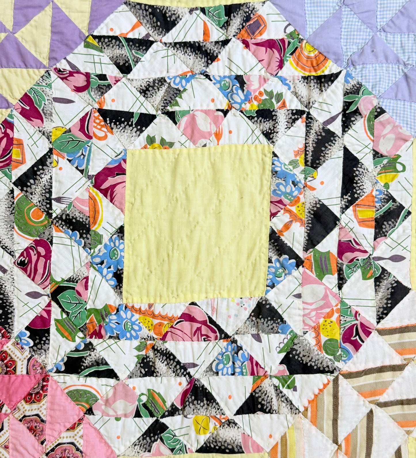 Scrappy Ocean Waves Quilt