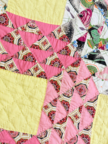 Scrappy Ocean Waves Quilt
