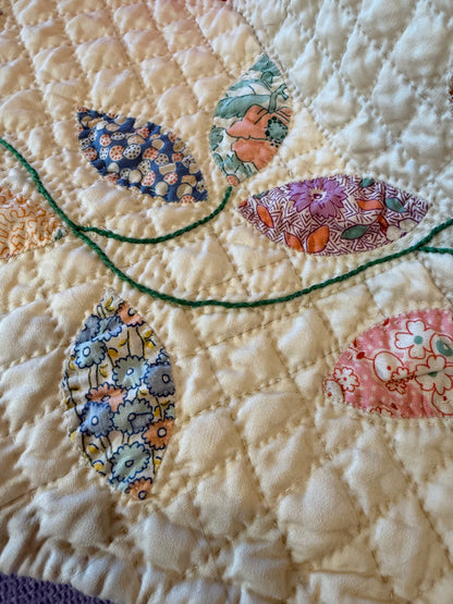 Autumn Leaves Appliqué Quilt