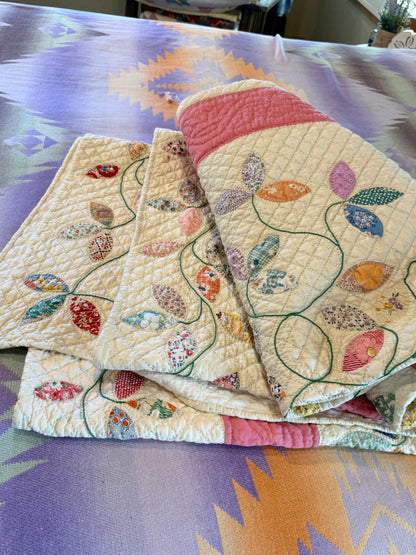 Autumn Leaves Appliqué Quilt