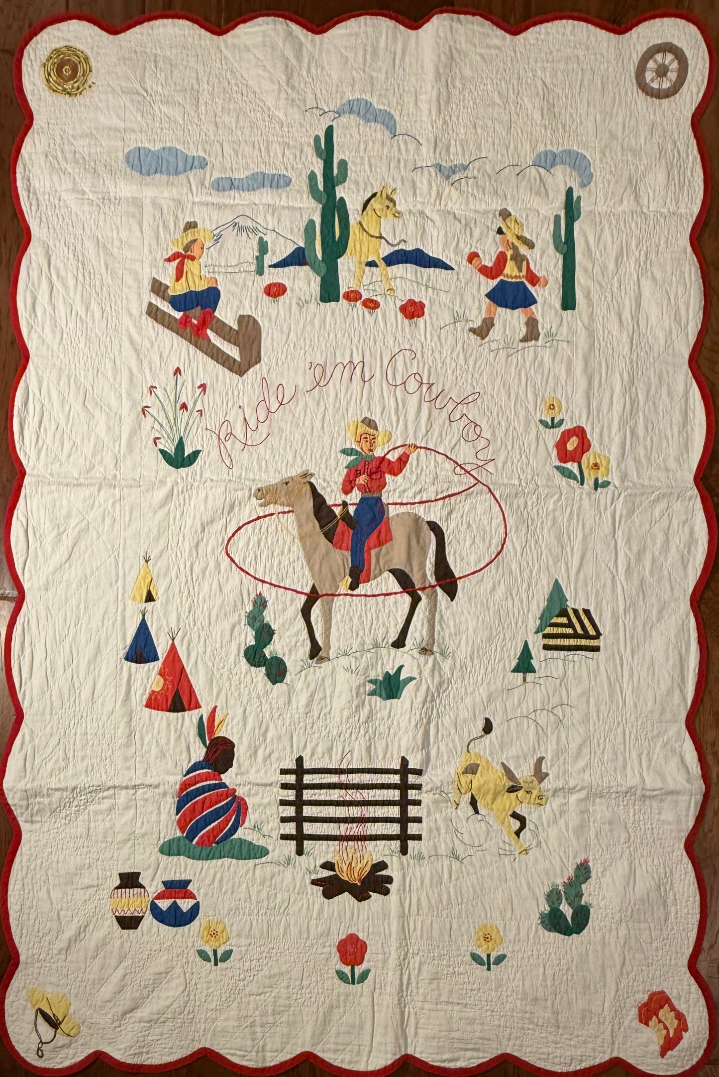 1950’s Ride ‘em Cowboy Quilt