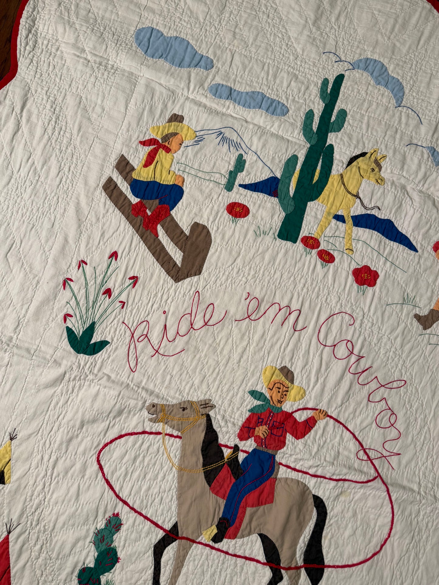 1950’s Ride ‘em Cowboy Quilt