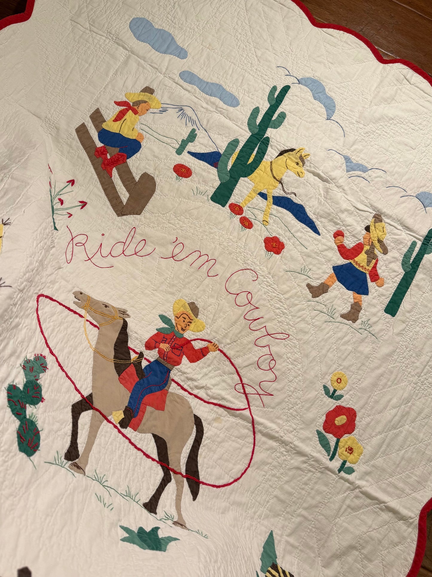 1950’s Ride ‘em Cowboy Quilt