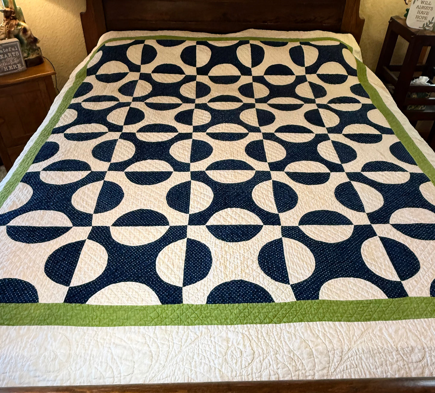Detailed Boston Puzzle Quilt