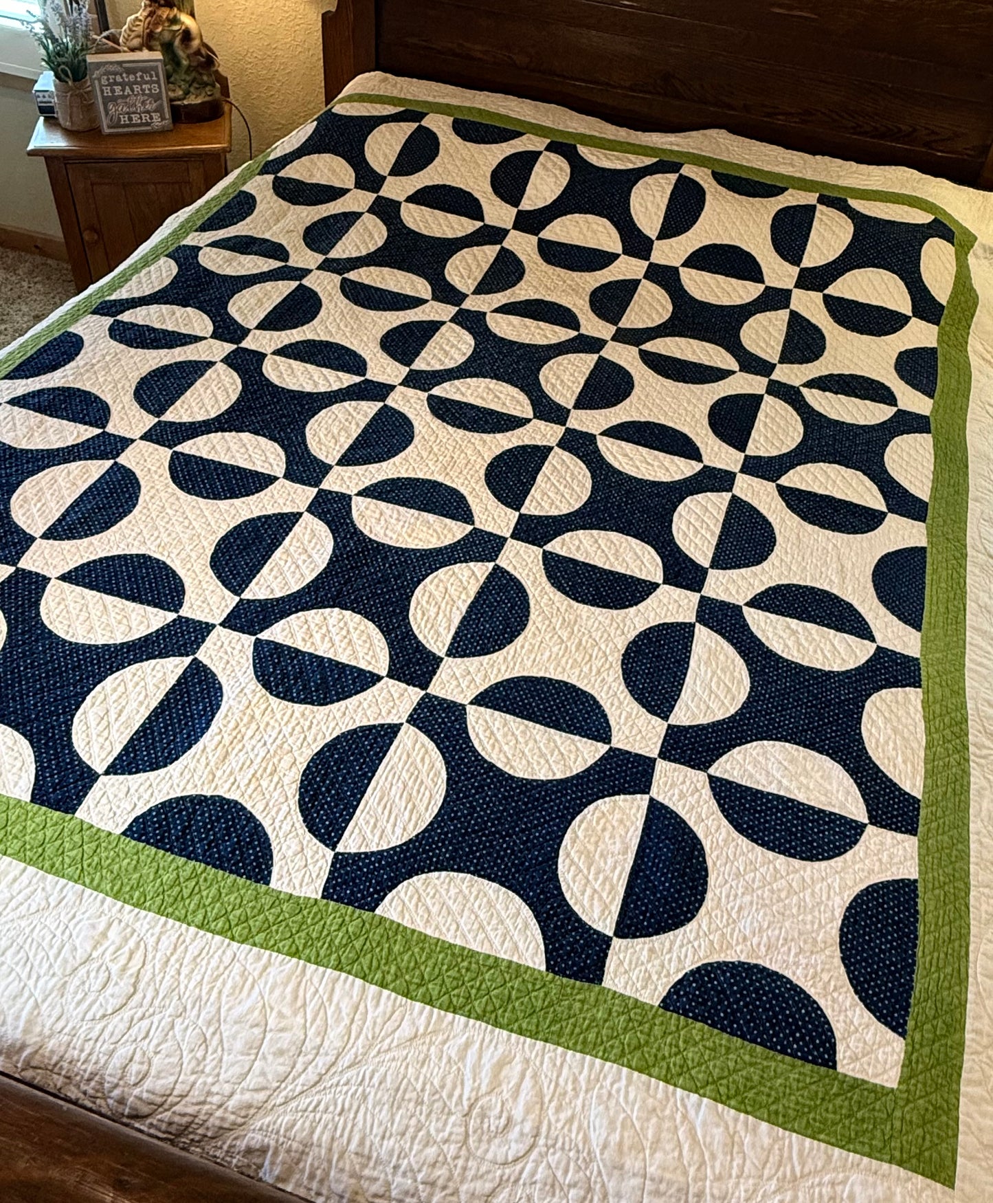 Detailed Boston Puzzle Quilt