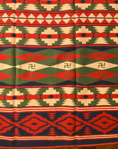 Vintage Beacon Indian Camp Southwest Blanket