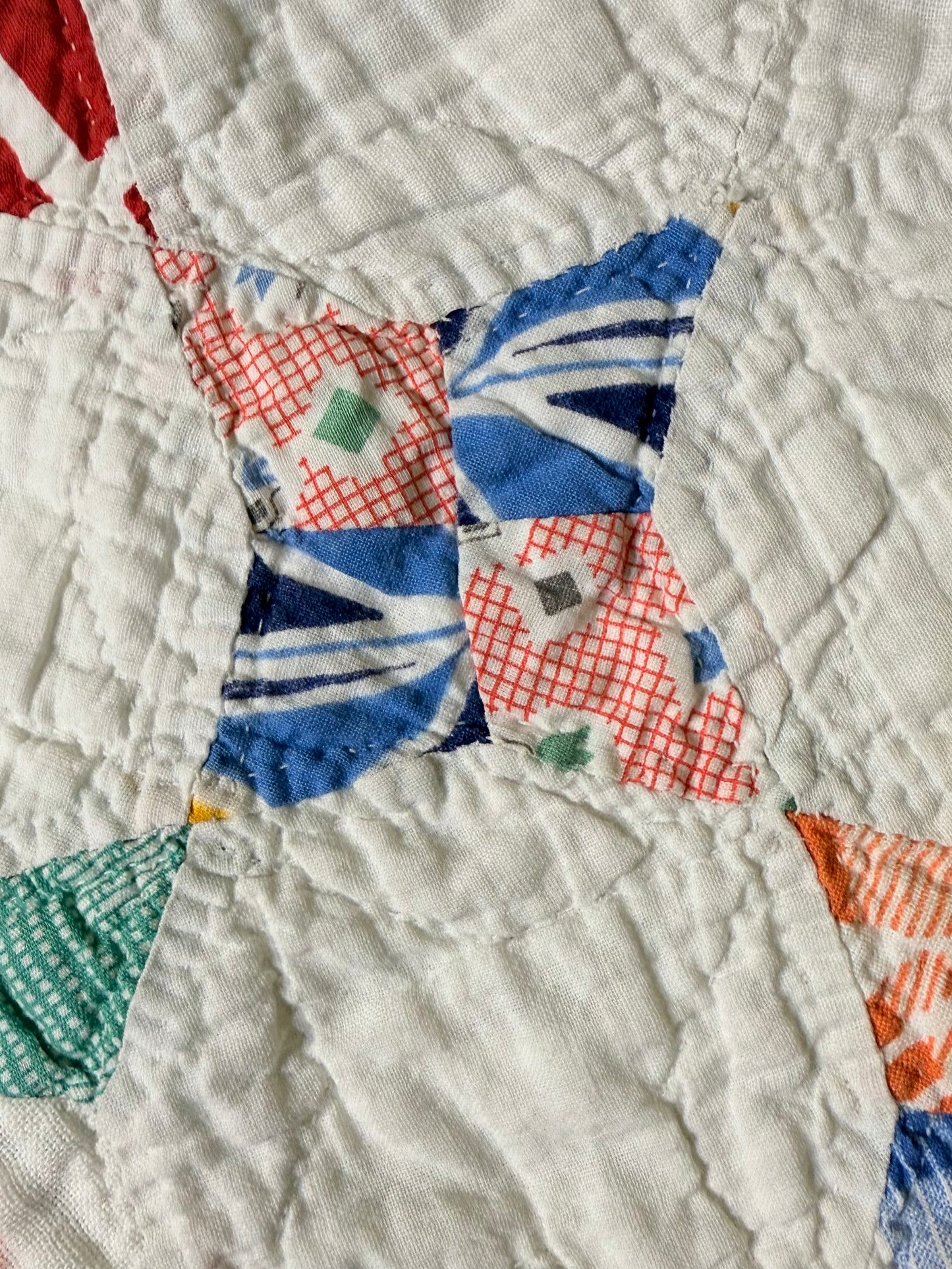 Original Periwinkle Crib or Smaller Quilt