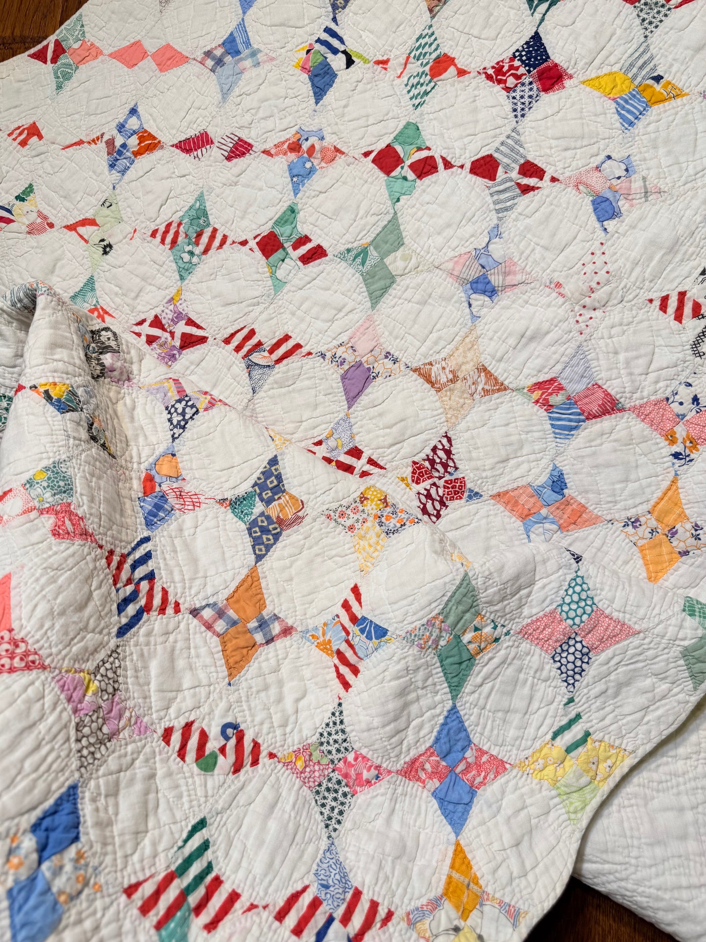Original Periwinkle Crib or Smaller Quilt