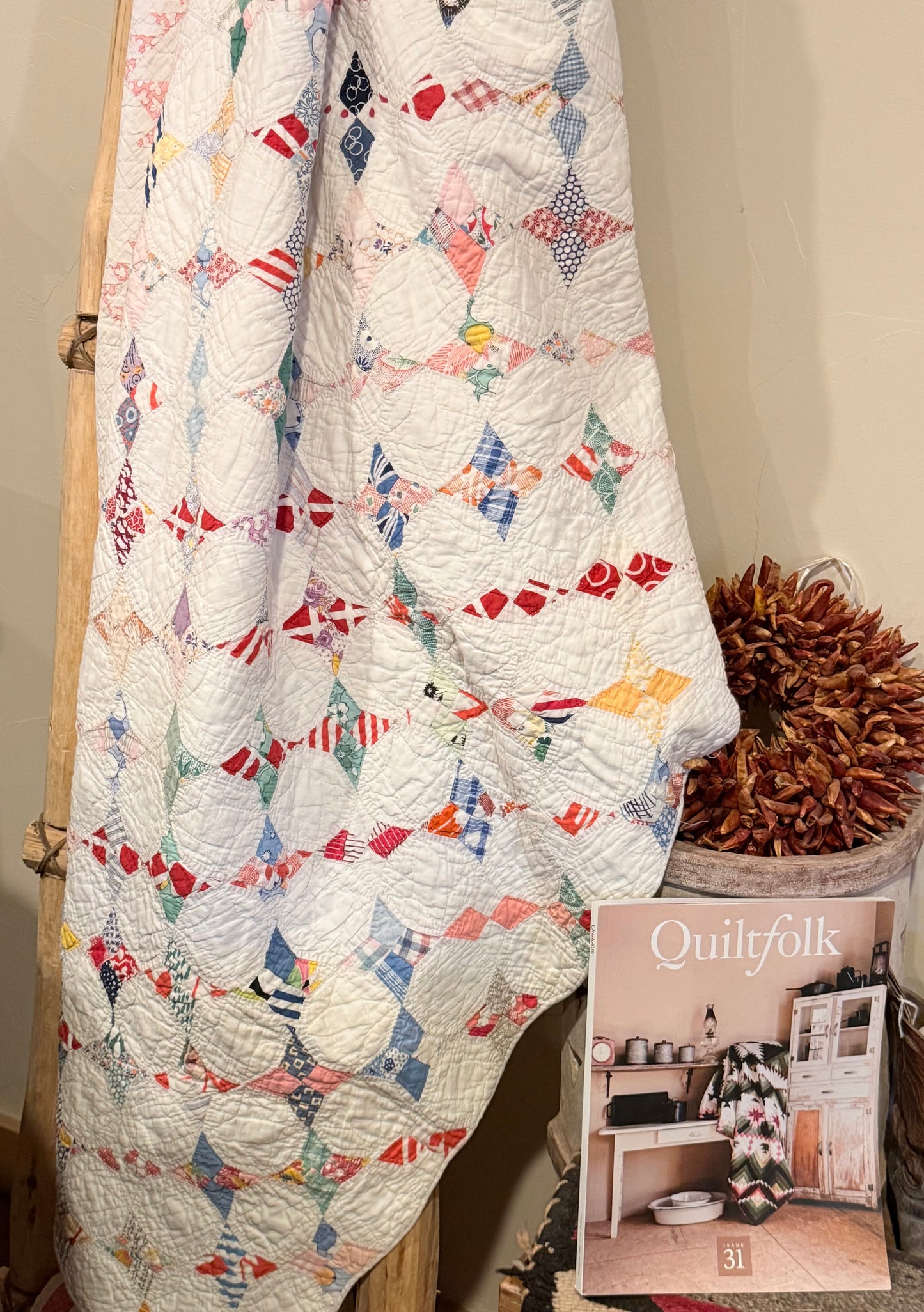 Original Periwinkle Crib or Smaller Quilt