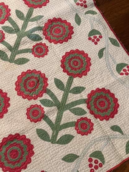 Early Rose of Sharon Quilt