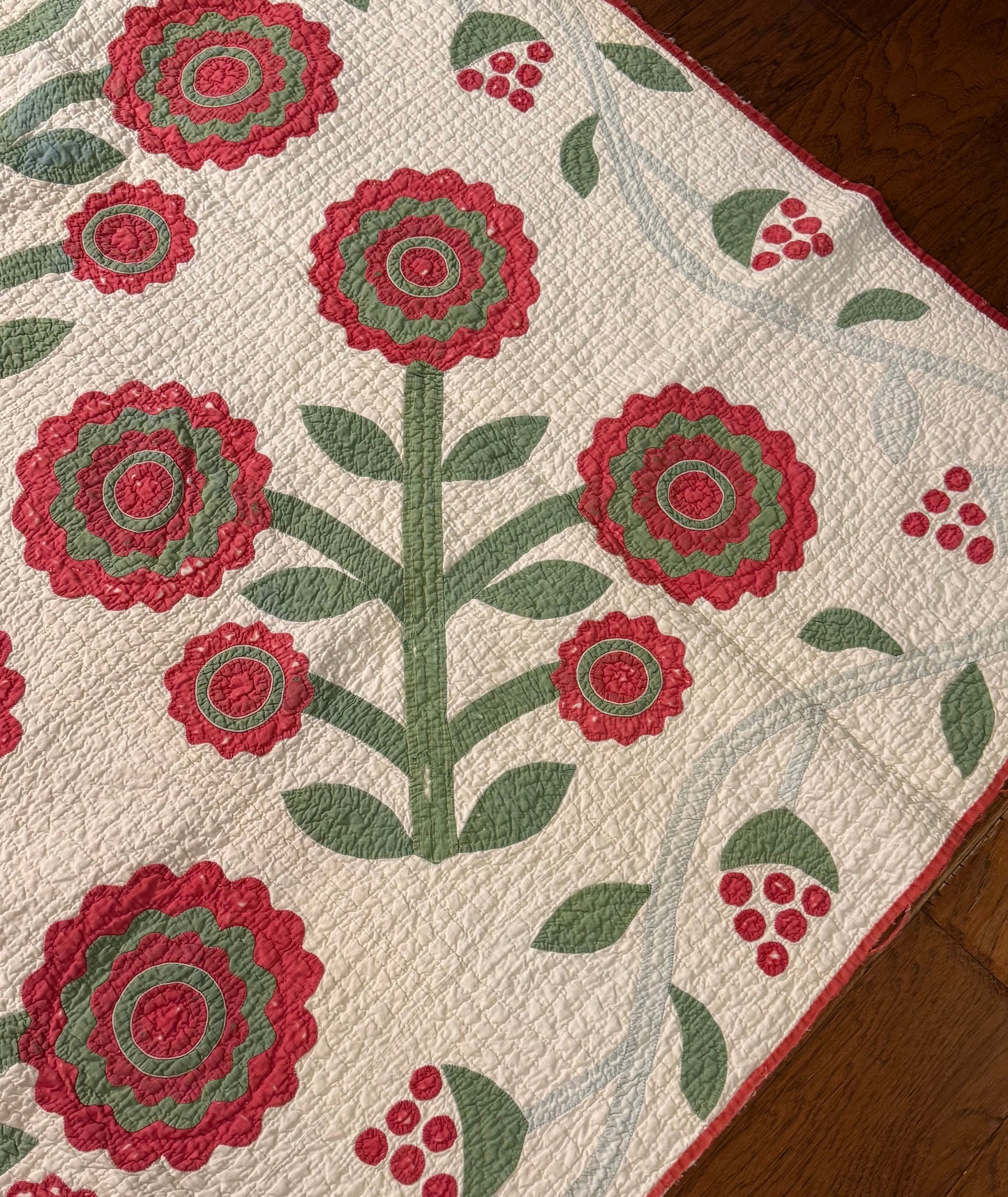 Early Rose of Sharon Quilt