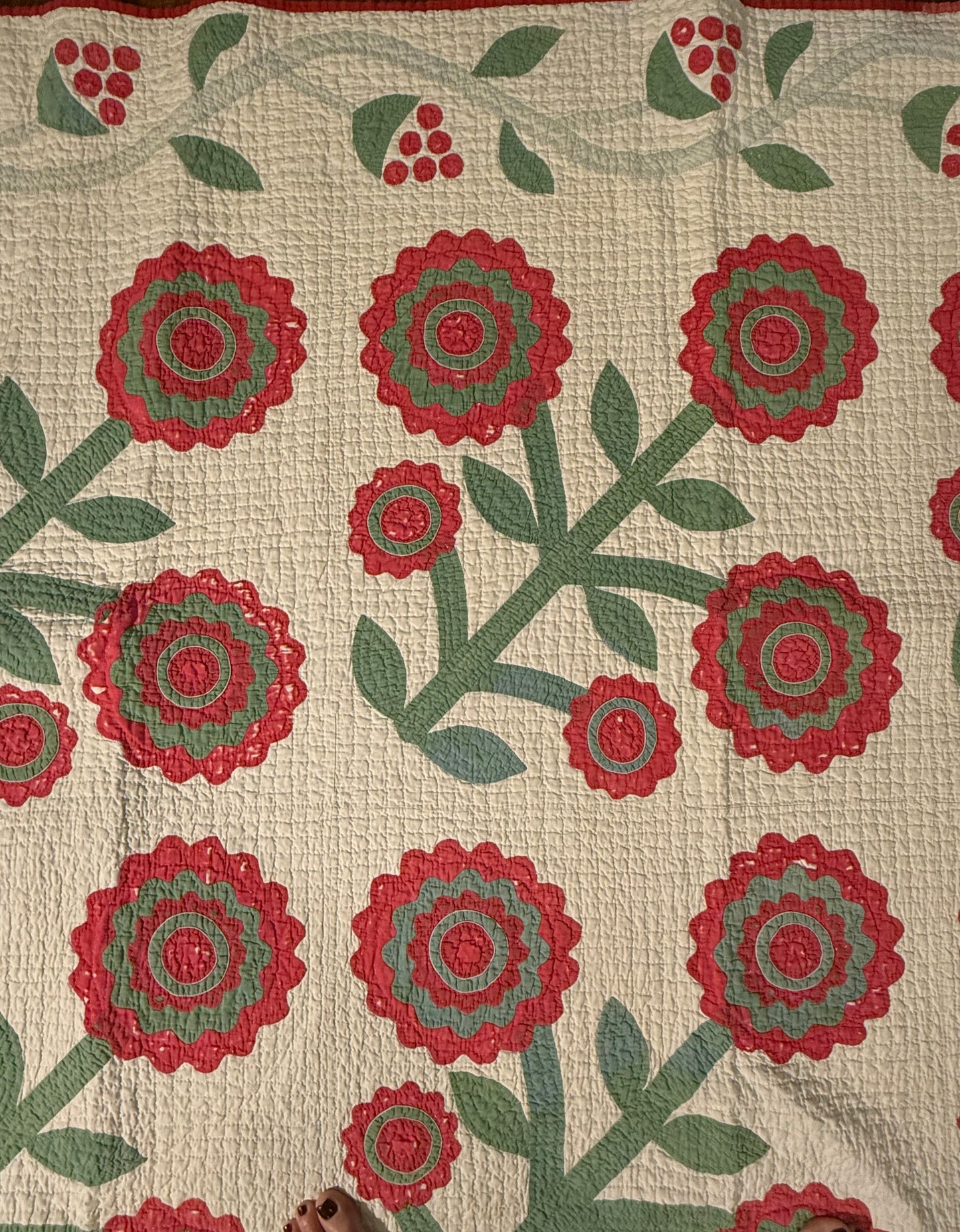 Early Rose of Sharon Quilt